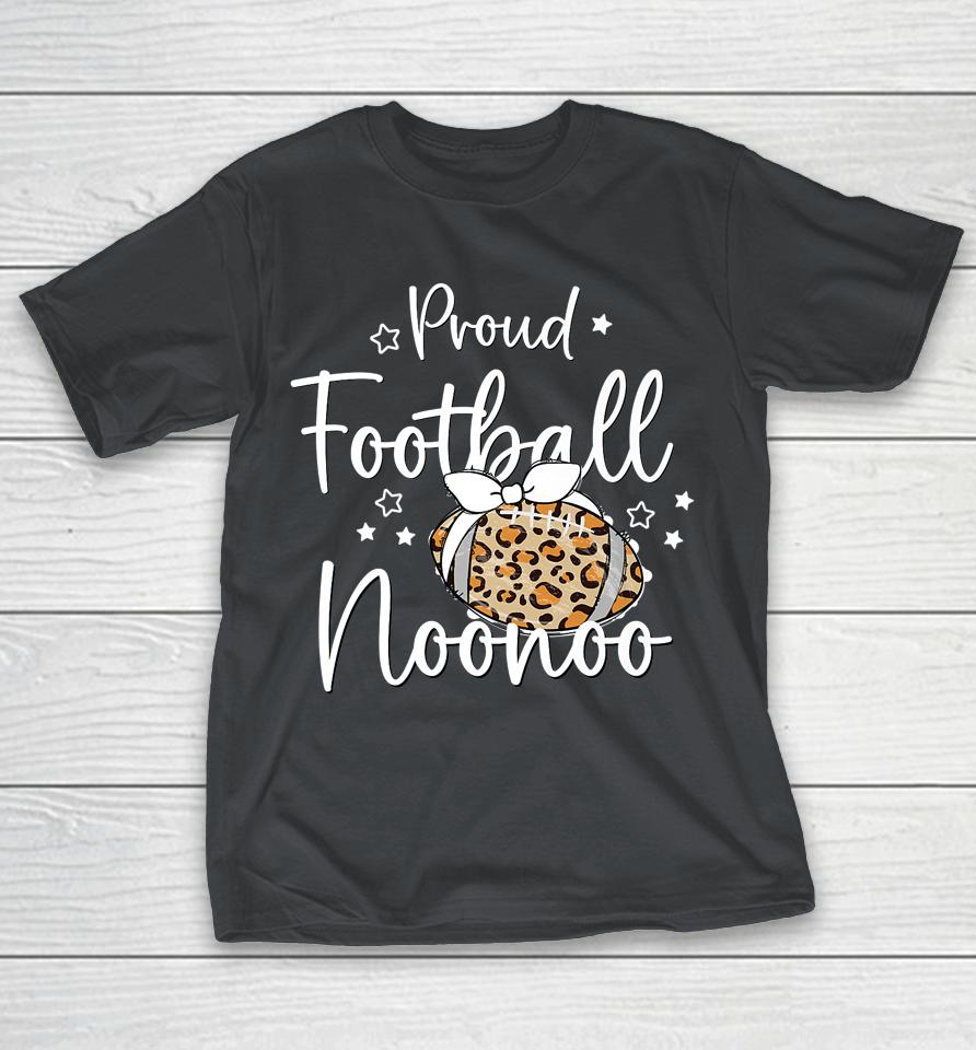 Proud Football Noonoo Leopard Game Day Spirit T Design Shirts