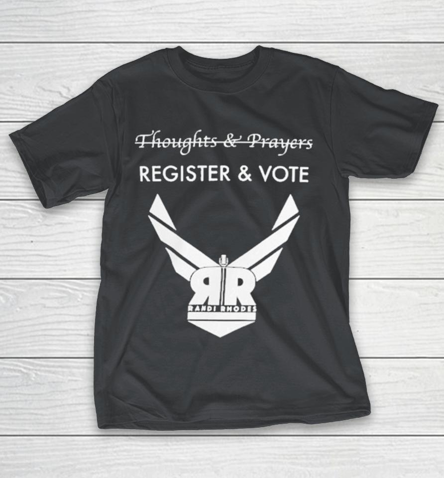 Randi Rhodes Thoughts & Prayers Shirts