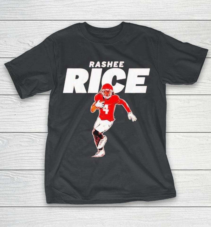 Rashee Rice Name & Pose Kansas City Chiefs NFL Shirts