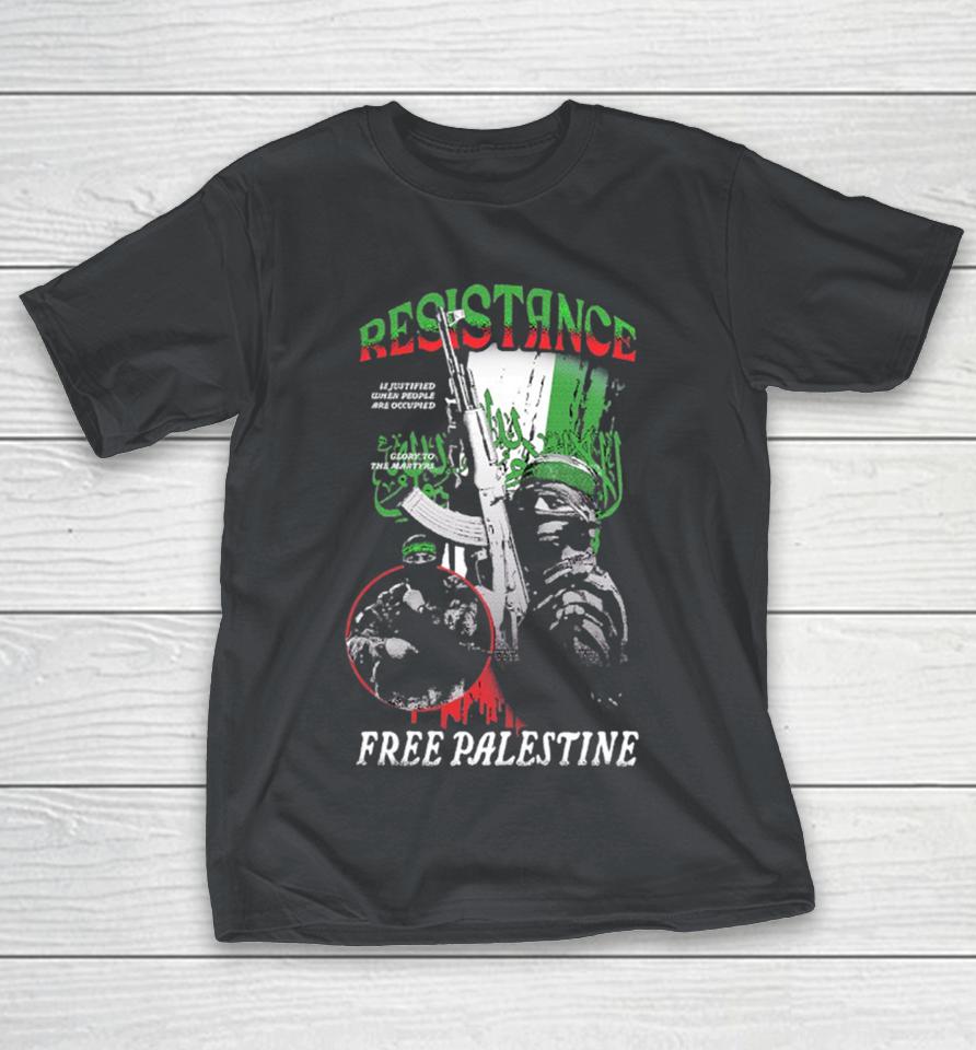 Resistance Free Palestine Choose Your Fighter Shirts