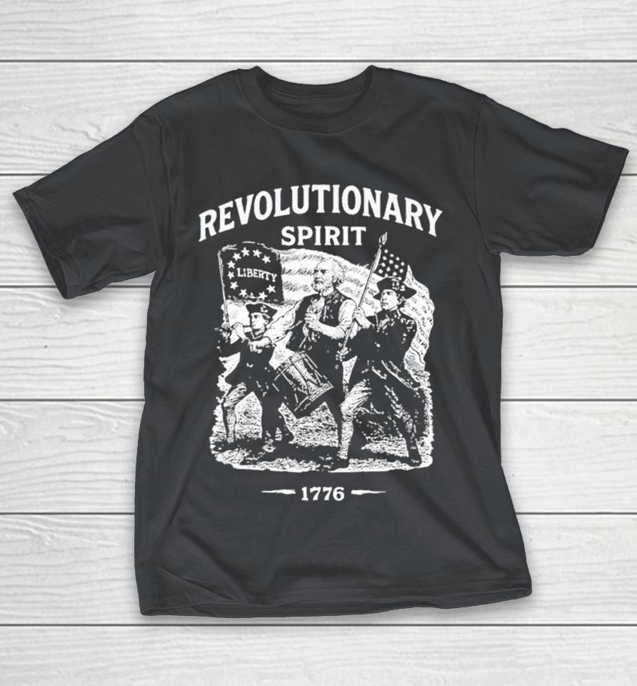 Revolutionary Spirit Liberty 1776 American Flag Shirts