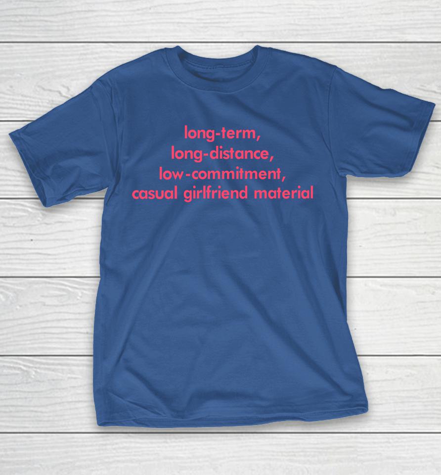 Animateastory Long Term Long Distance Low Commitment Casual Girlfriend Material Shirts