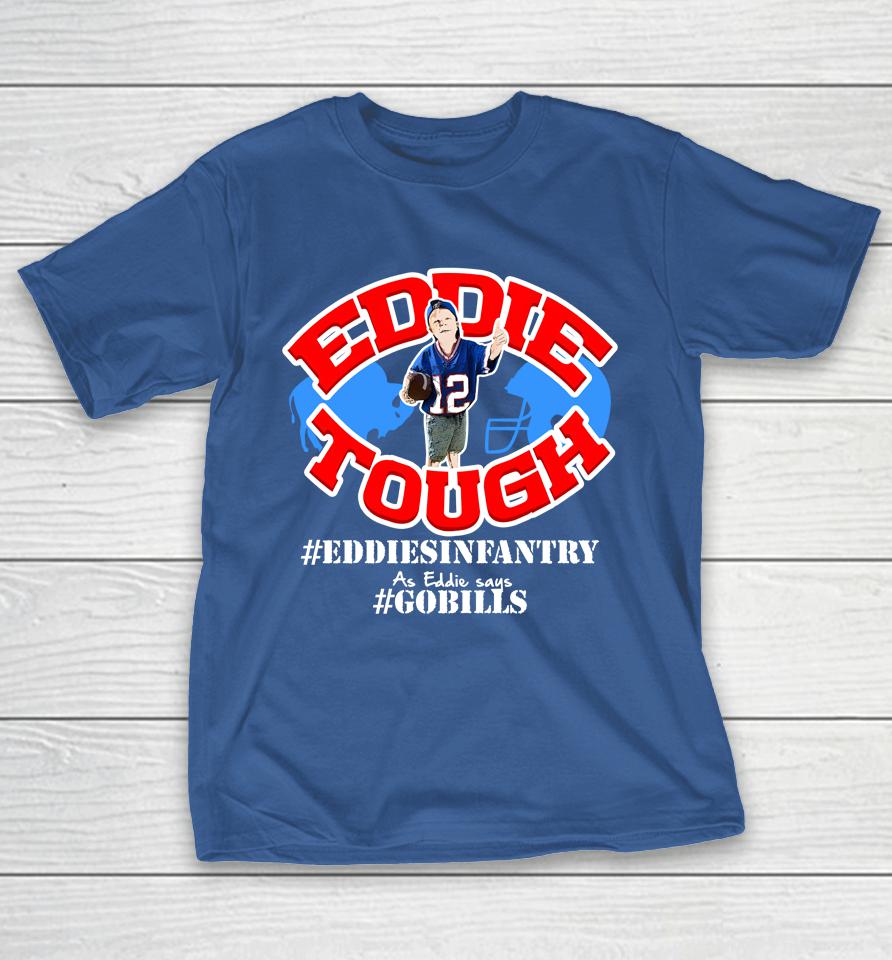 Nickmayerik Wearing Eddie Tough Eddiesinfantry Gobills Shirts