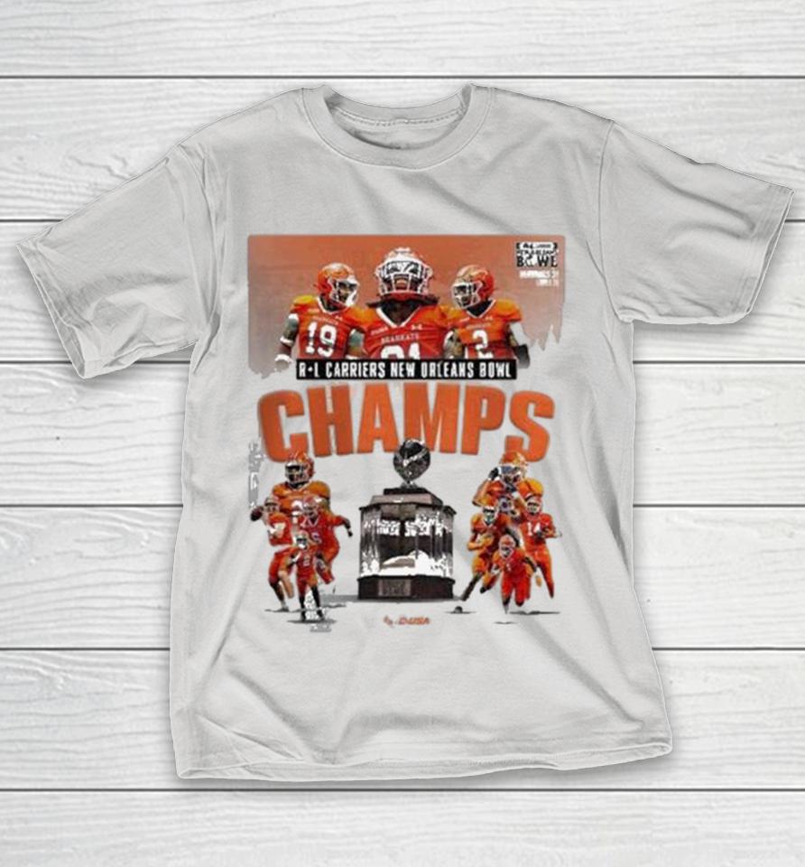 Sam Houston Bearkats Football Win The 2024 New Orleans Bowl Champions Ncaa Division Shirts