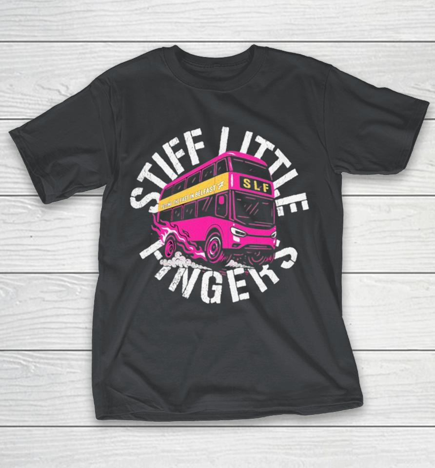 Stiff Little Fingers Putting The Fast In Belfast Tour 2025 Bus Shirts
