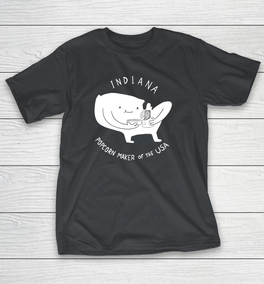Strange Planet Indiana Popcorn Maker Of The USA Shirts