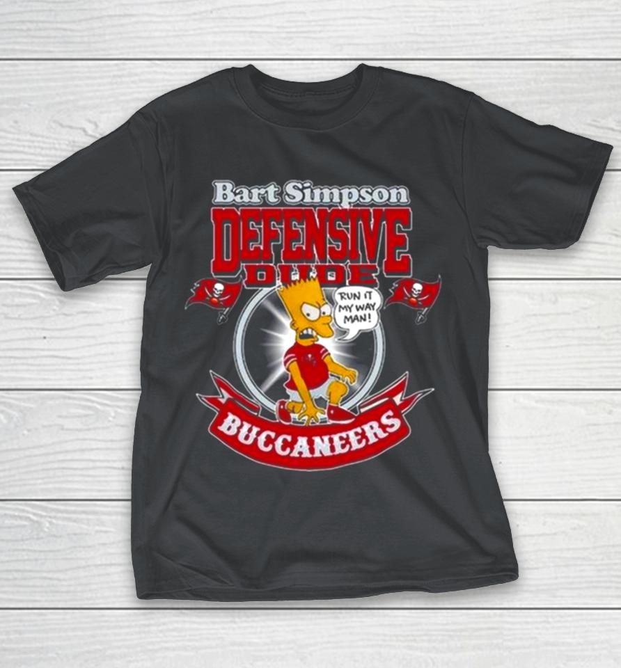 Tampa Bay Buccaneers Nfl Bart Simpson Defensive Dude 2024 Shirts