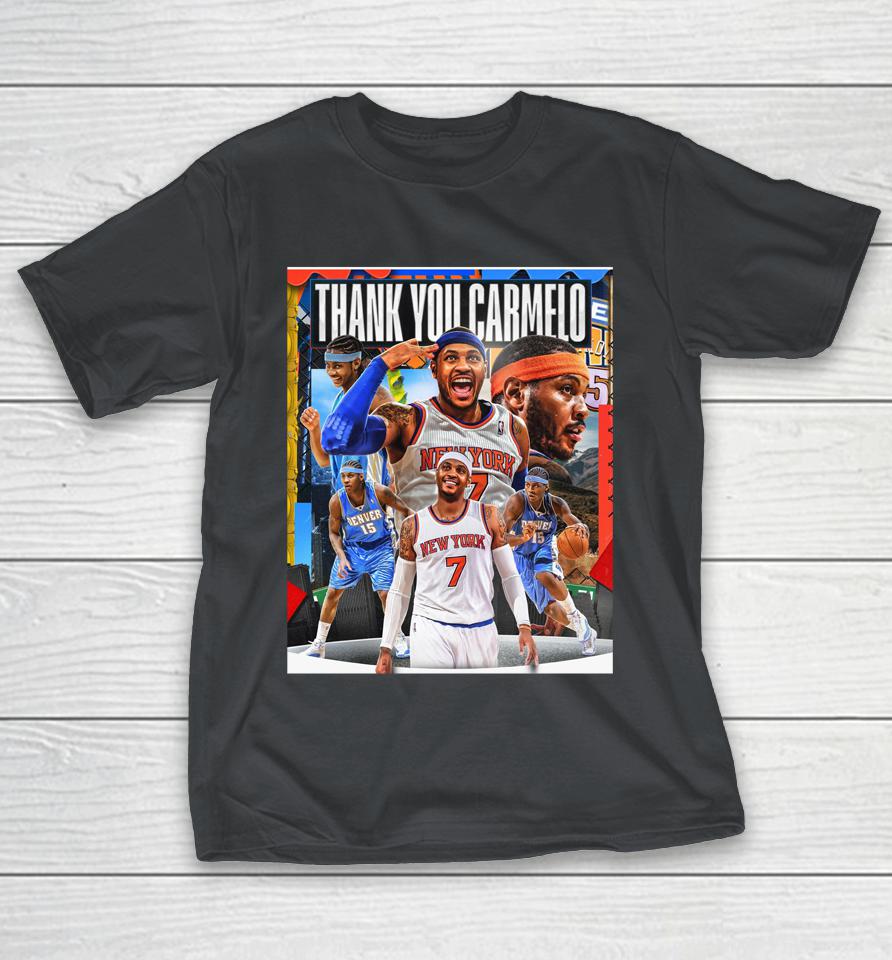 Thank You Carmelo Shirts