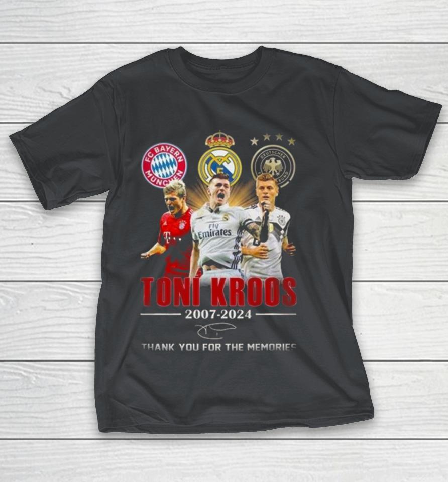 Thank You Toni Kroos Special Signature Shirts