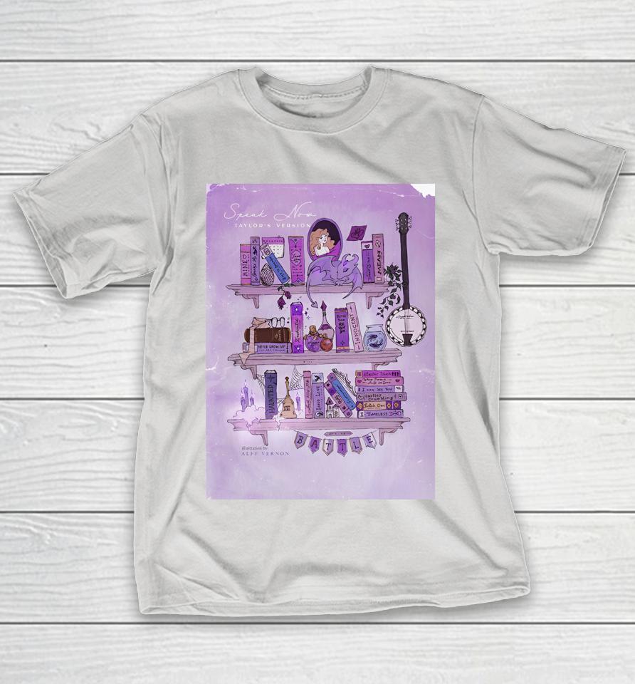 The Bookshelf Of Speak Now Taylor's Version Shirts
