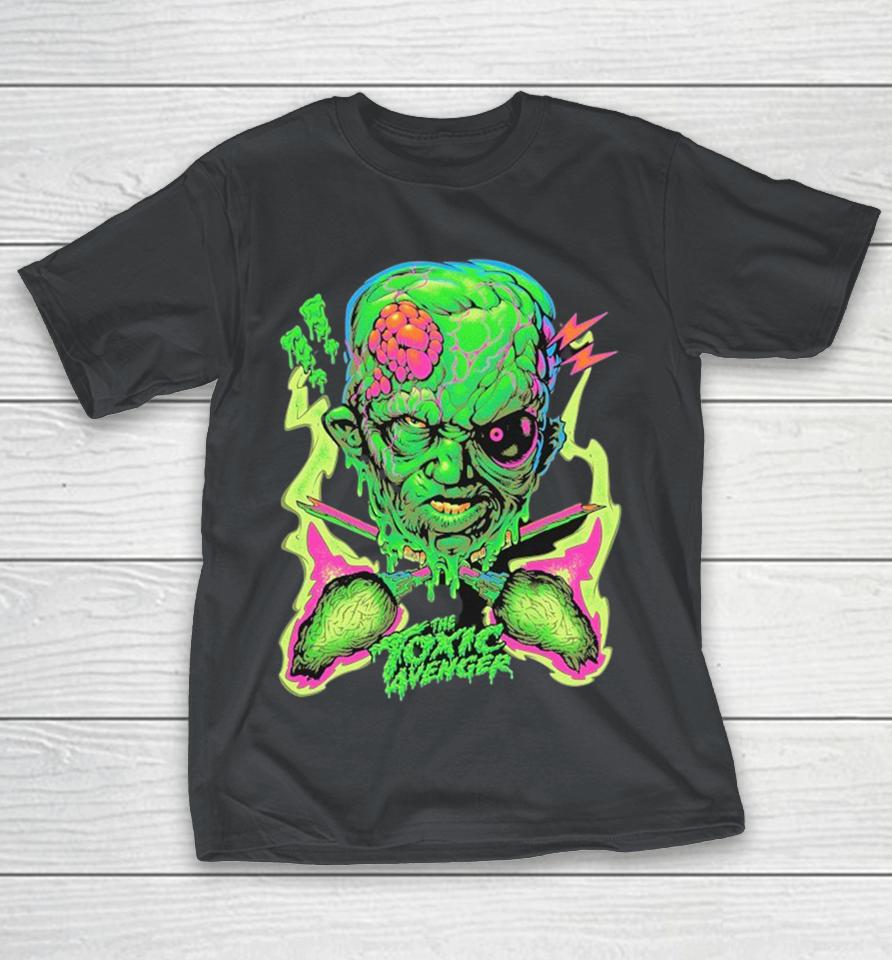 The Toxic Avenger Puke Green Fighting Machine Shirts