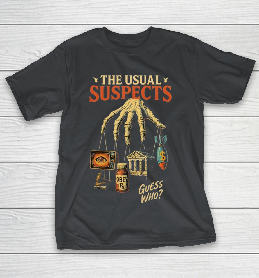 The Usual Suspects Guess Who Shirts