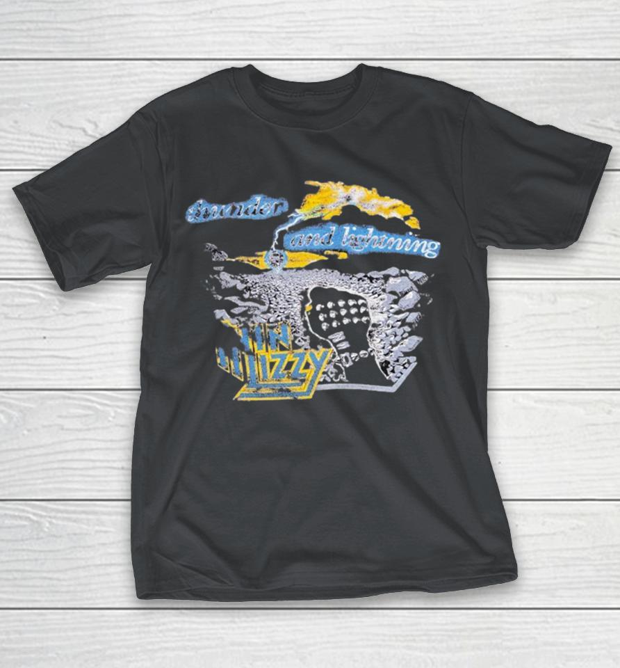 Thin Lizzy Thunder And Lightning Tour 1983 Shirts