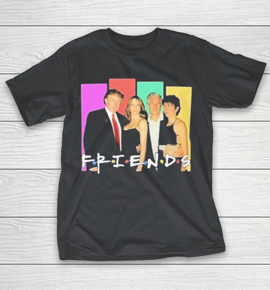 Trump And Jeffrey Epstein Friends Parody Shirts