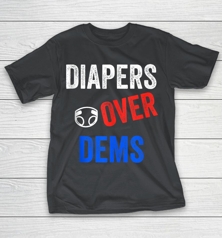 Trump Diapers Over Dems Shirts
