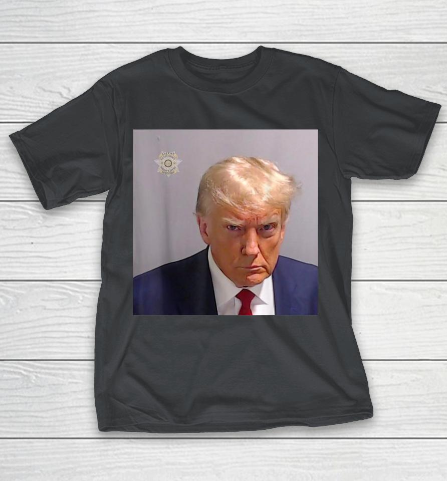 Trump Mug Shot Aug 25th 2023 President Indicted TFC Shirts