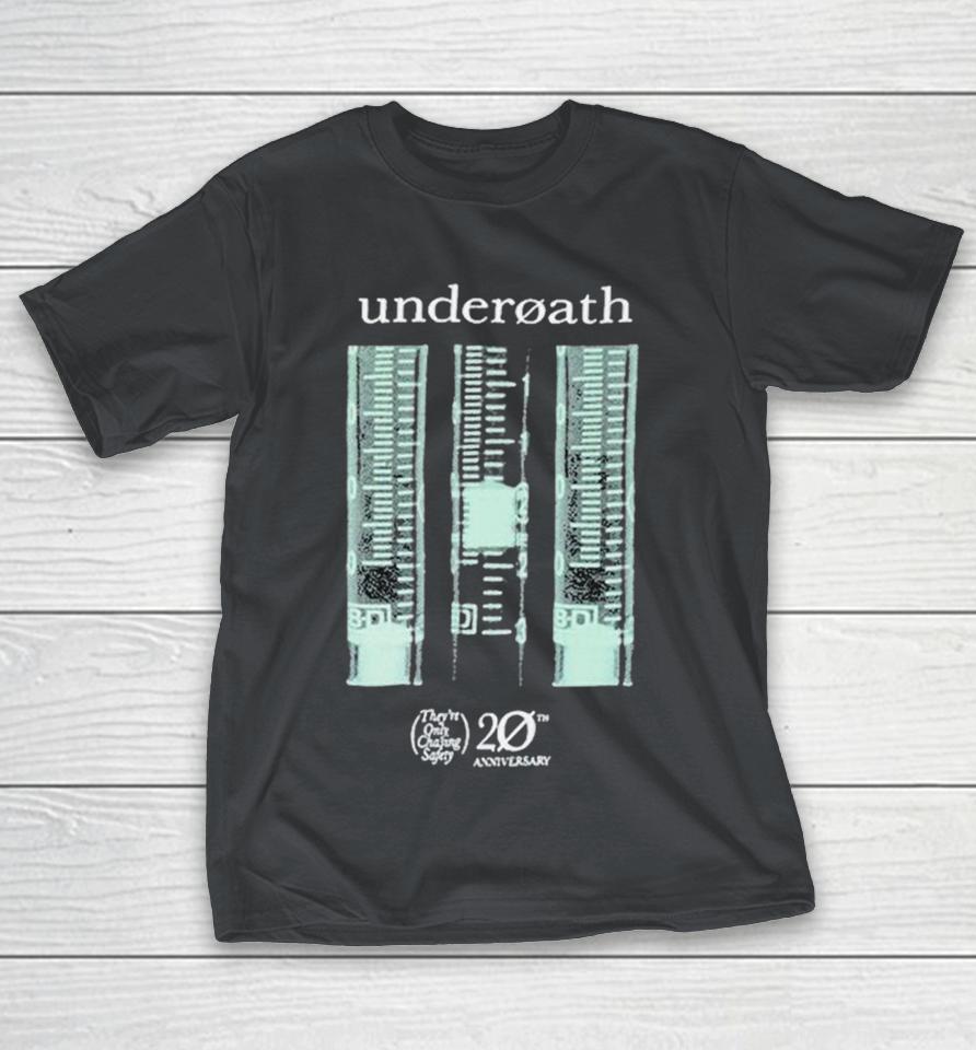 Underoath They’re Only Chasing Safety 20th Anniversary Shirts