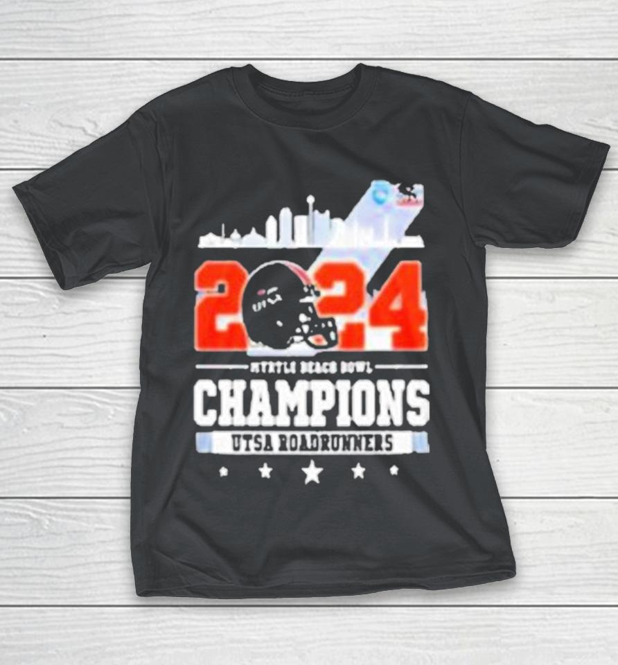 Utsa Roadrunners Myrtle Beach Bowl Champions 2024 Skyline Ncaa Bowl Games 2024-2025 Shirts