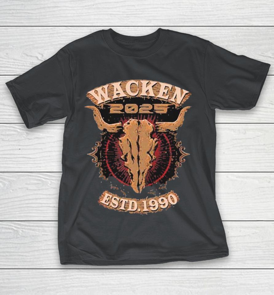 Wacken Open Air Rock 2025 With On July 30-August 2 Shirts