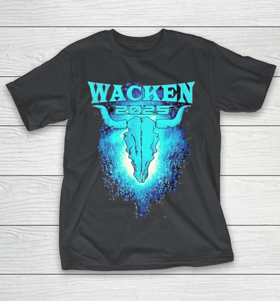 Wacken Open Air x Moshpit Glowing Bullhead Festival On July 30-August 2 2025 Shirts