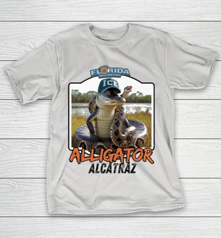 Alligator Alcatraz Florida Welcomes You Gator Shirts