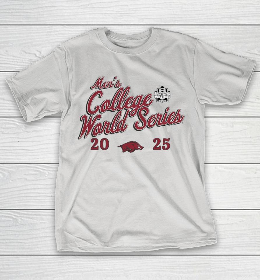 Arkansas Razorbacks 2025 NCAA Baseball Men’s College World Series Shirts