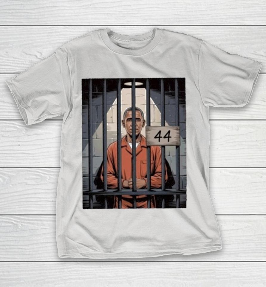 Barack Obama Parody Wanted For Treason Arrest 44 Shirts