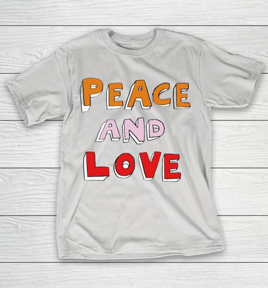 Bella Freud Peace And Love Shirts