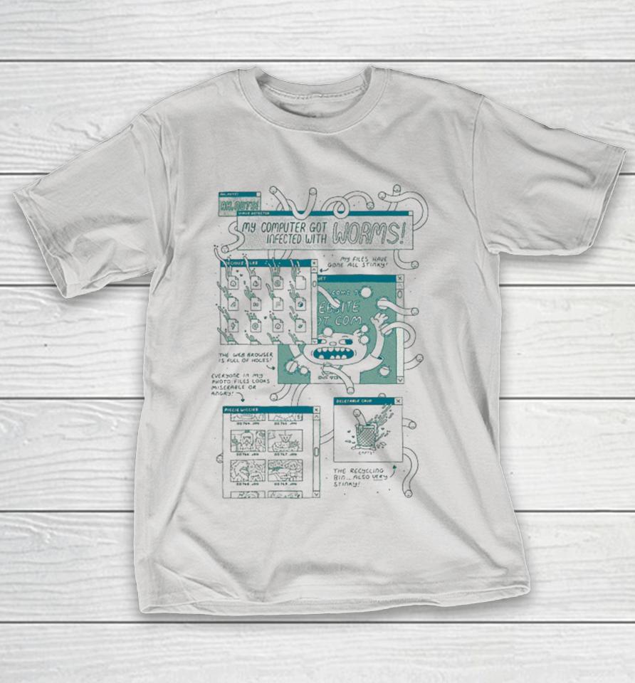 Couk Ah Nuts My Computer Got Infected With Worms Shirts