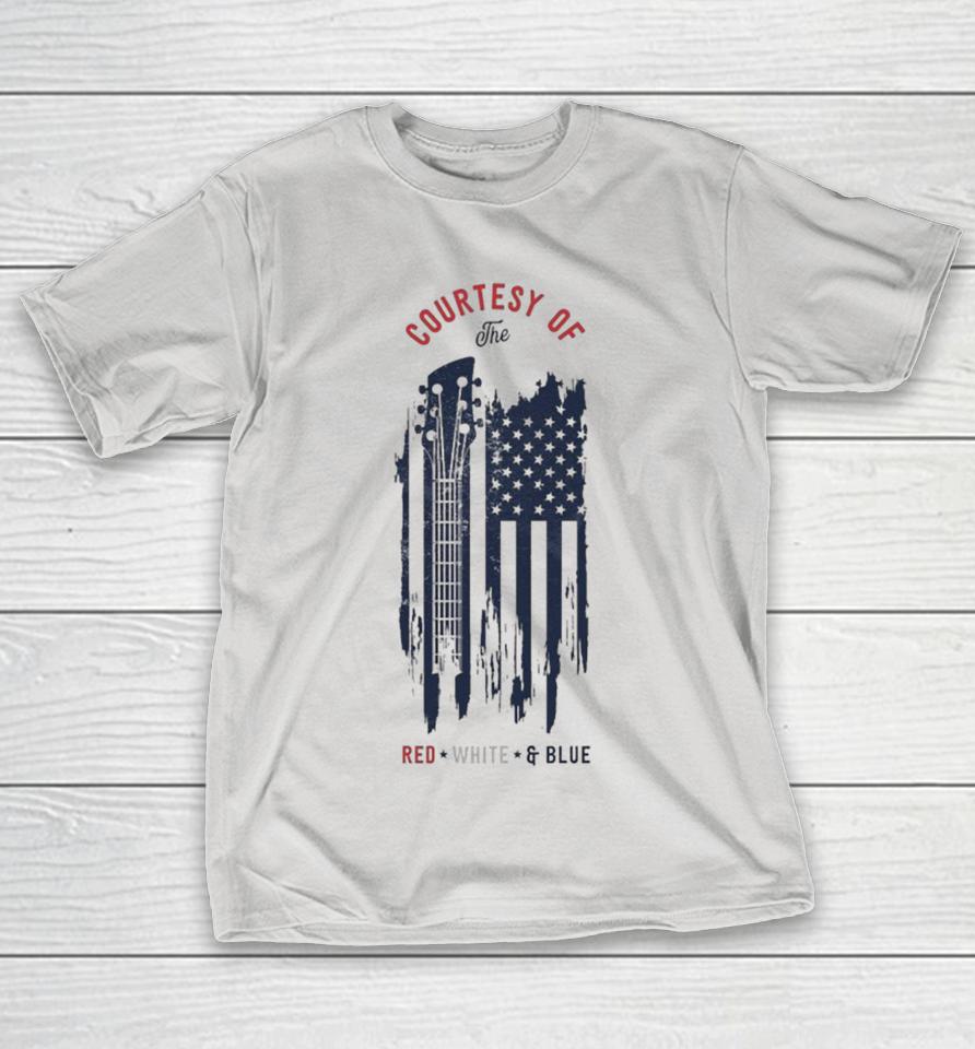 Courtesy Of The Red, White And Blue Shirts