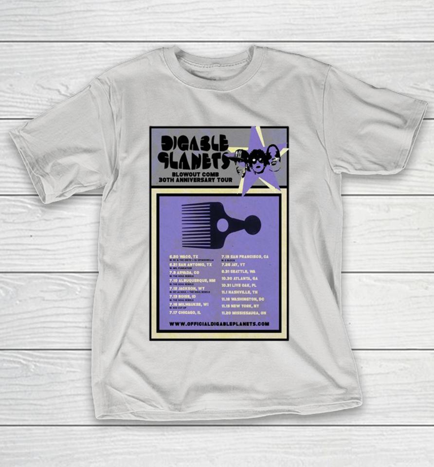 Digable Planets Blowout Comb 30Th Anniversary Tour June 2025 Shirts