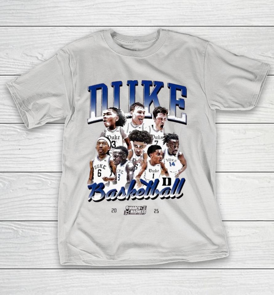 Duke Blue Devils Men’s Basketball Team 2025 Bobblehead March Madness Shirts