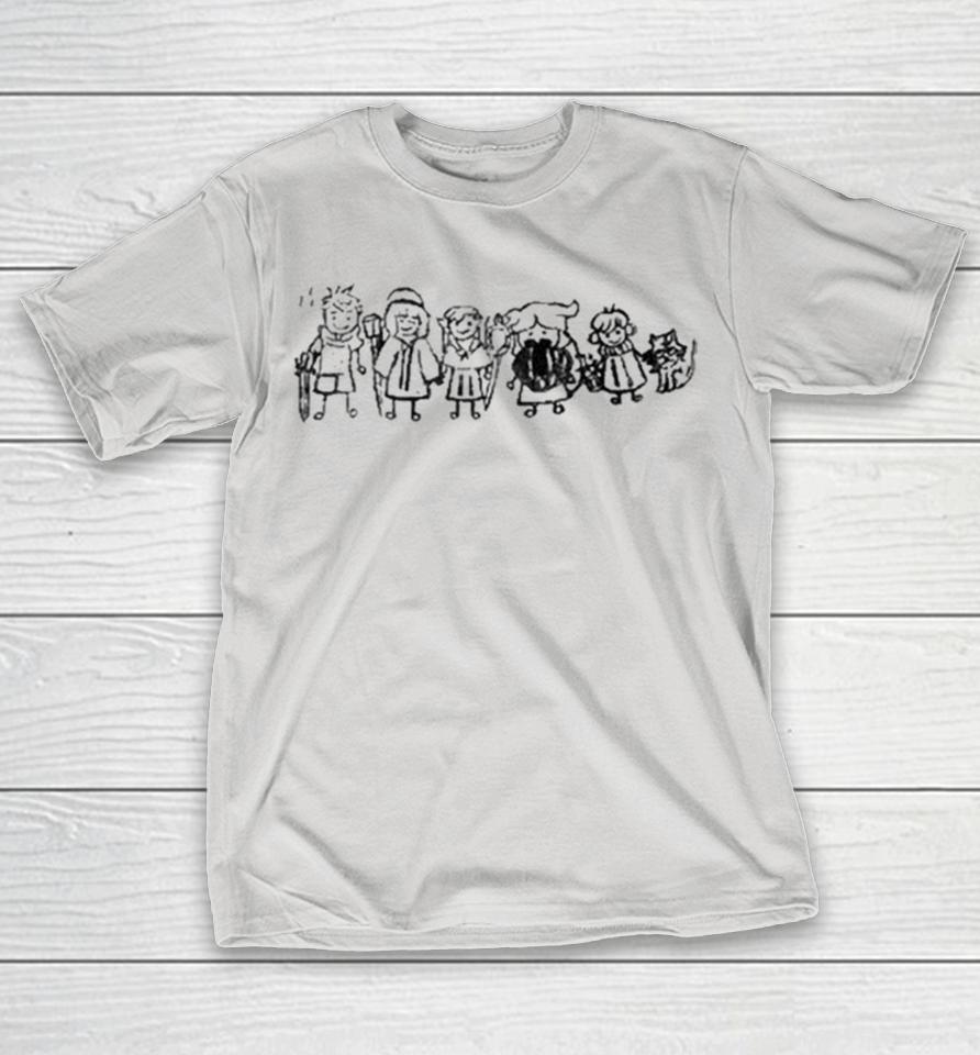 Dungeon Meshi Family Block Shirts