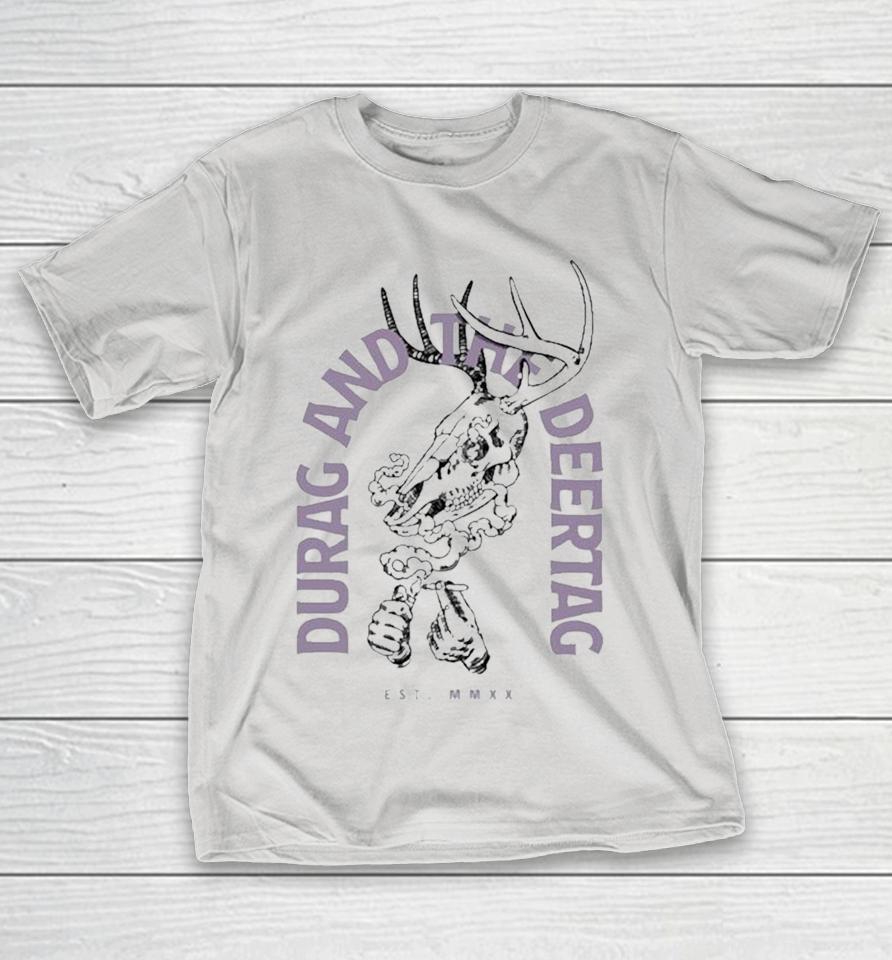 Durag and the Deer Tag Get Smoking Deer Skull Shirts