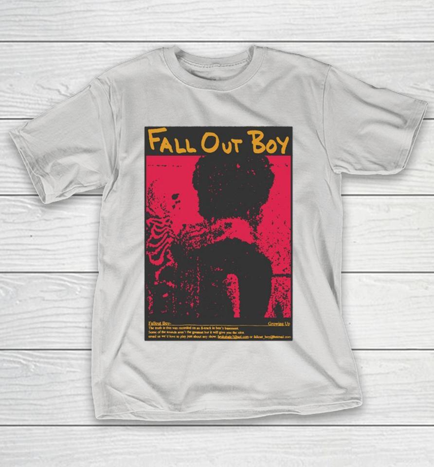 Fall Out Boy Growing Up Dupage County Hardcore Shirts