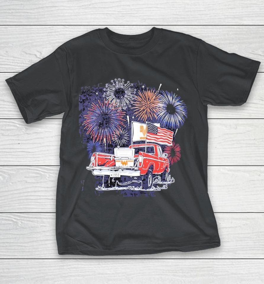 Whataburger Firework America 4th Of July Shirts