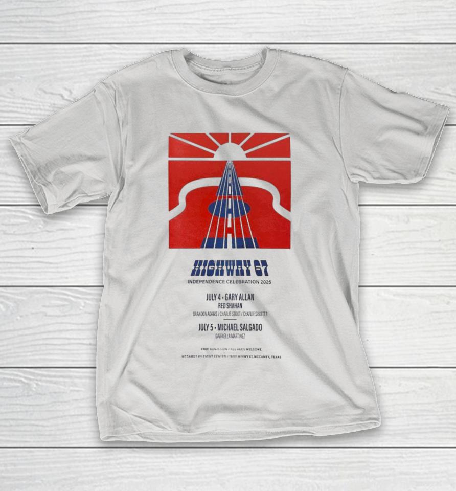 Highway 67 July 4-5 2025 Michael Salgado Shirts