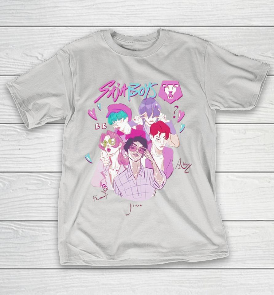 KPop Demon Hunters Saja Boys Jinu Rumi Shirts