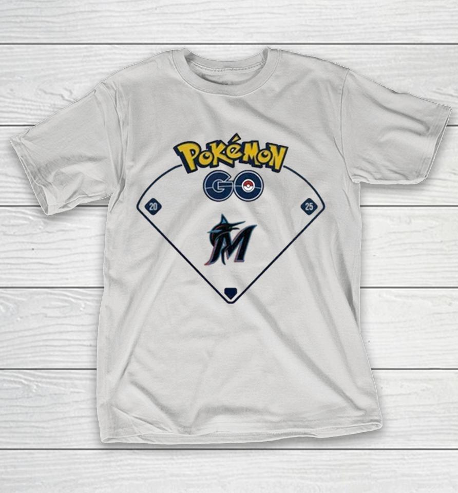 Miami Marlins X Pokemon Go MLB 2025 Shirts