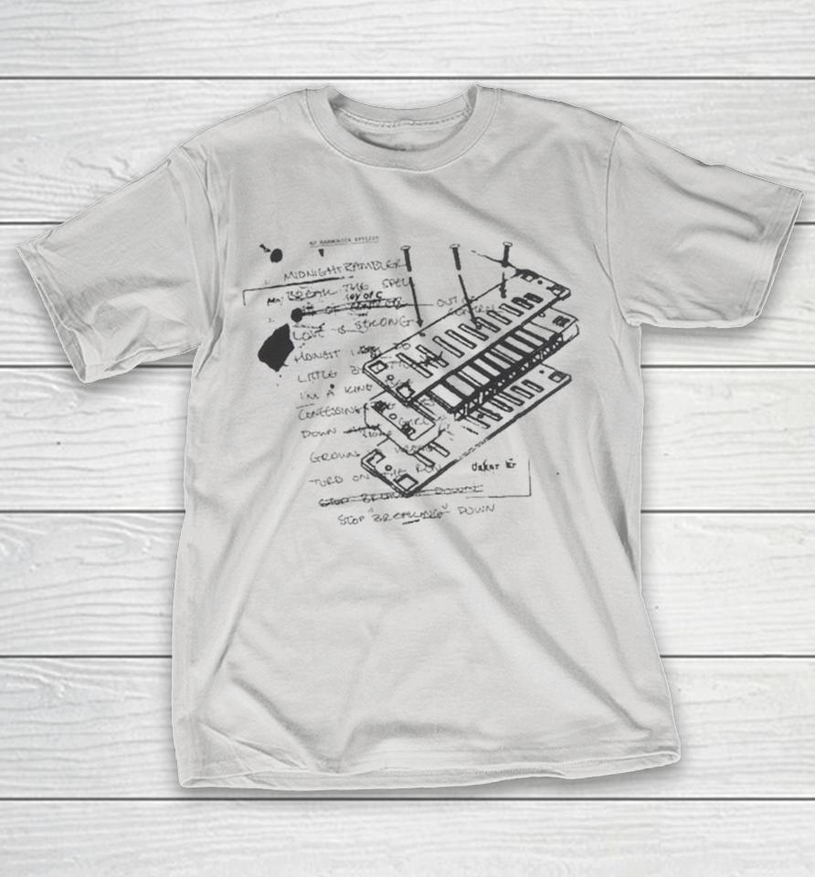 Mick Jagger Exploded Harmonica Shirts