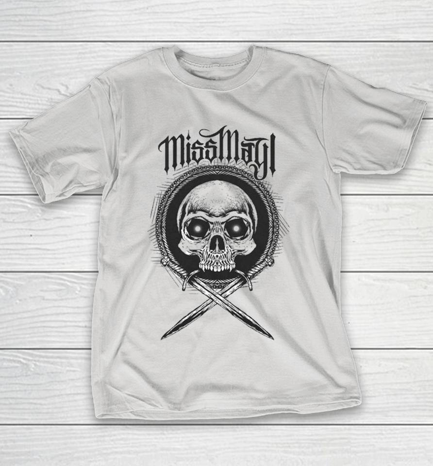 Miss May I Knives Out Silver Shirts