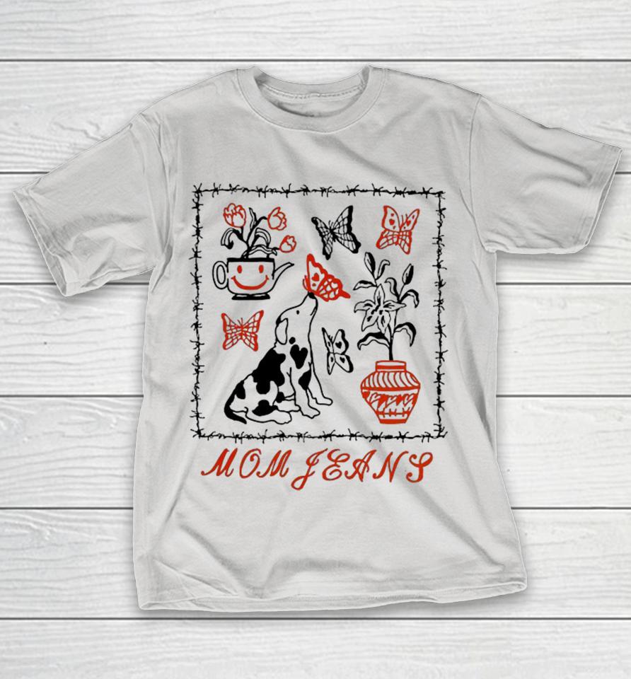 Mom Jeans Butterfly Puppy Dog Shirts