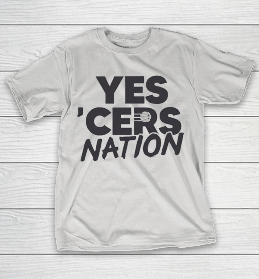 Official Indiana Pacers Yes Cers Nation Shirts