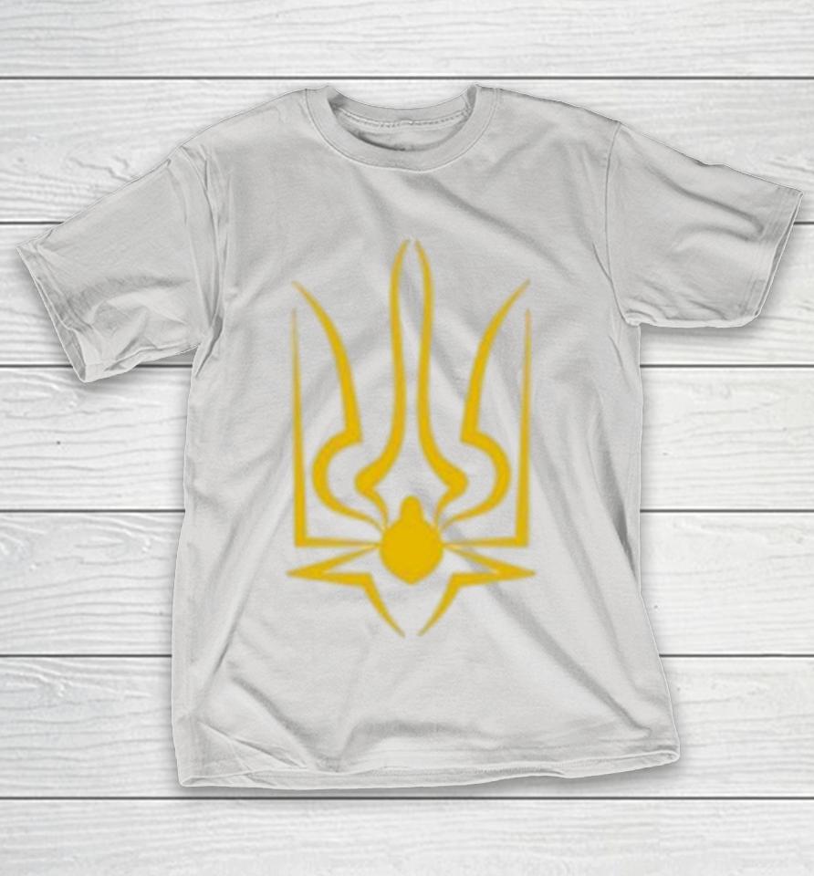 Official The Coat Of Arms Of Ukraine Spiderweb Logo Shirts