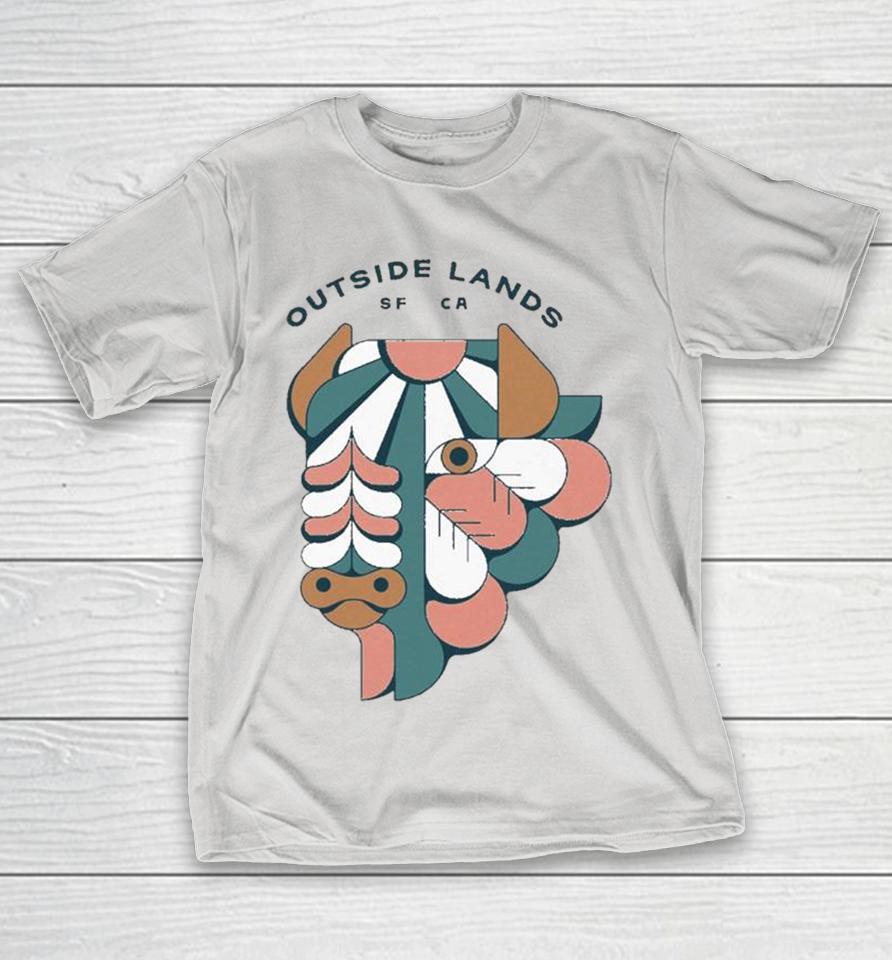 Outside Lands SF X CA Golden Gate Park Bison 3 4TH Shirts