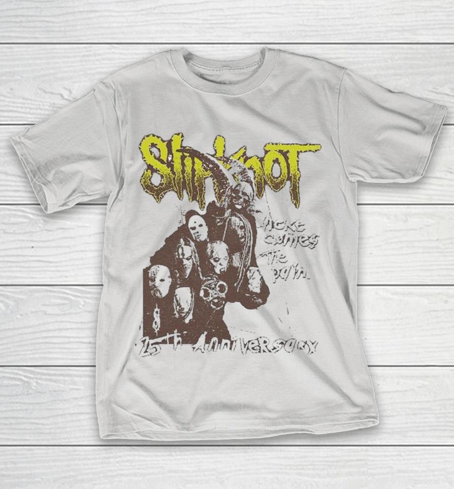 Slipknot Here Comes The Pain 25th Anniversary Goat Silhouette Shirts