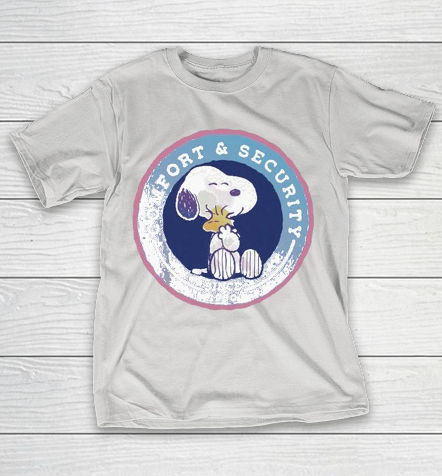 Snoopy And Woodstock The Peanuts Comfort And Security Since 1950 Shirts