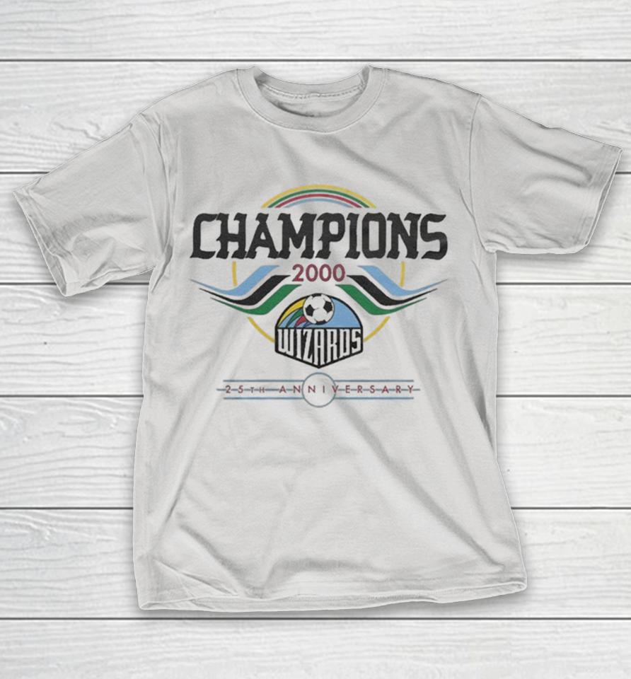 Sporting Kansas City Wizards 25th Anniversary Champions Shirts