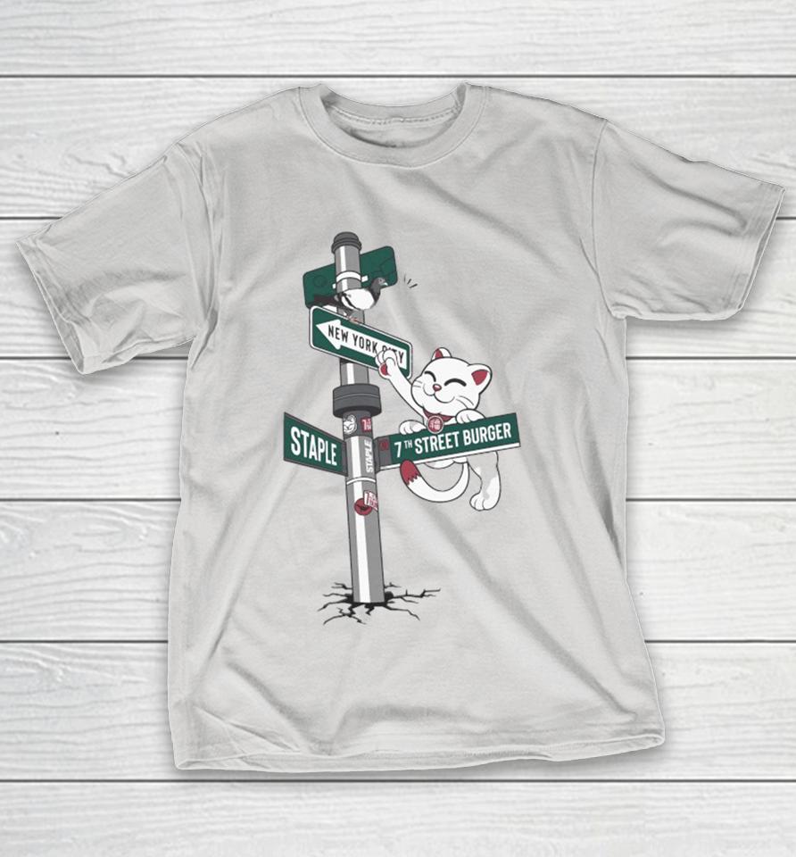 Staple X 7th Street Burger Catch Me Shirts