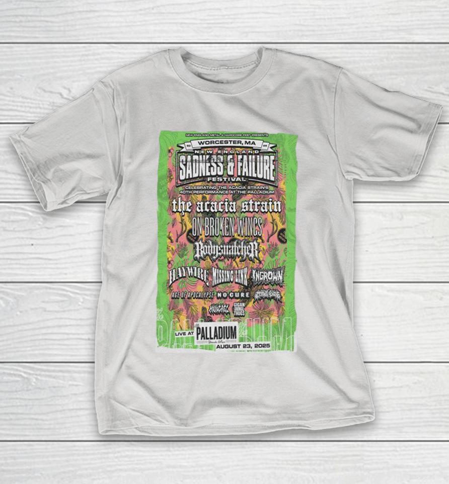 The Sadness And Failure Festival Lineup 2025 Shirts